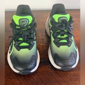 PUMA  Inverse Mutant Lace Up Sneakers Shoes - Black, Green  Toddler Size 12C